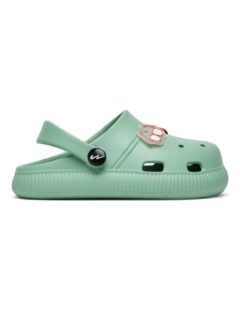 GC-9002K Green Kid's Clogs